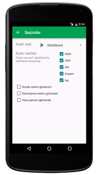 Namaz vaxtı Screenshot 4 - AppWisp.com Namaz vaxtı Screenshot 4 - AppWisp.com