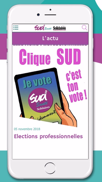 SUD Santé AP-HP Screenshot 1 - AppWisp.com SUD Santé AP-HP Screenshot 1 - AppWisp.com