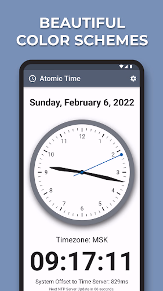 Atomic Time - NTP Clock Sync Screenshot 3 - AppWisp.com Atomic Time - NTP Clock Sync Screenshot 3 - AppWisp.com