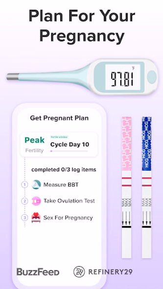 Ovulation Tracker App | Glow Screenshot 2 - AppWisp.com Ovulation Tracker App | Glow Screenshot 2 - AppWisp.com