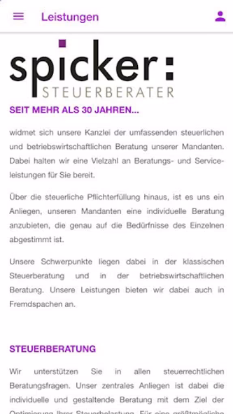 Spicker Steuerberater Screenshot 3 - AppWisp.com Spicker Steuerberater Screenshot 3 - AppWisp.com
