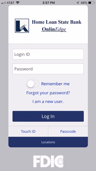Home Loan State Bank MobilEDGE Screenshot 1 - AppWisp.com Home Loan State Bank MobilEDGE Screenshot 1 - AppWisp.com