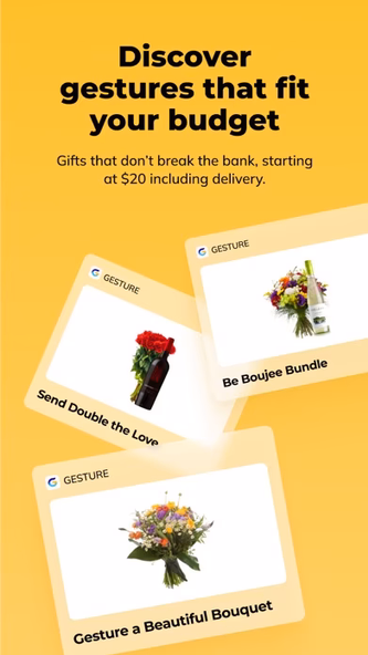 Gesture - Social Shopping App Screenshot 3 - AppWisp.com Gesture - Social Shopping App Screenshot 3 - AppWisp.com
