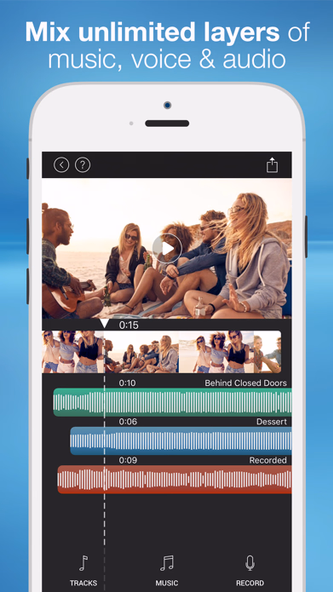 Add Music to Video, Maker Screenshot 3 - AppWisp.com Add Music to Video, Maker Screenshot 3 - AppWisp.com