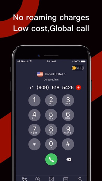 TeleNow: Call & Text Unlimited Screenshot 3 - AppWisp.com TeleNow: Call & Text Unlimited Screenshot 3 - AppWisp.com