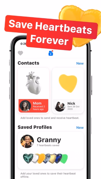 Feel: Heartbeat Screenshot 2 - AppWisp.com Feel: Heartbeat Screenshot 2 - AppWisp.com