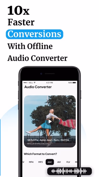 Audio Converter: MP3 Extractor Screenshot 1 - AppWisp.com Audio Converter: MP3 Extractor Screenshot 1 - AppWisp.com