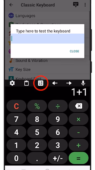 Classic Big Keyboard Screenshot 4 - AppWisp.com