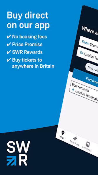 South Western Railway Screenshot 1 - AppWisp.com South Western Railway Screenshot 1 - AppWisp.com