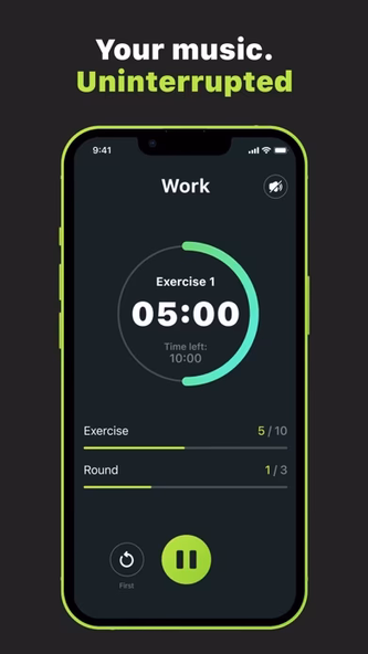 Interval Timer • HIIT & Tabata Screenshot 3 - AppWisp.com Interval Timer • HIIT & Tabata Screenshot 3 - AppWisp.com