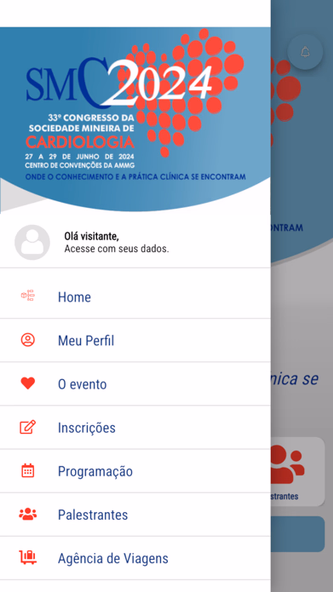 CONGRESSO SMC Screenshot 2 - AppWisp.com CONGRESSO SMC Screenshot 2 - AppWisp.com