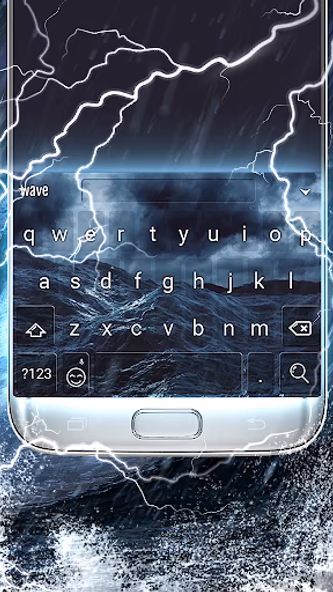 Stormy Sea Keyboard Wallpaper Screenshot 1 - AppWisp.com Stormy Sea Keyboard Wallpaper Screenshot 1 - AppWisp.com