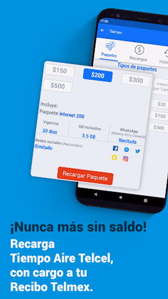 Telmex Screenshot 4 - AppWisp.com Telmex Screenshot 4 - AppWisp.com