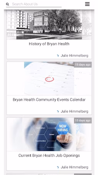 Bryan Health Hello to Go Screenshot 2 - AppWisp.com Bryan Health Hello to Go Screenshot 2 - AppWisp.com