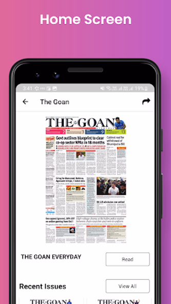 The Goan E-Paper Screenshot 2 - AppWisp.com The Goan E-Paper Screenshot 2 - AppWisp.com