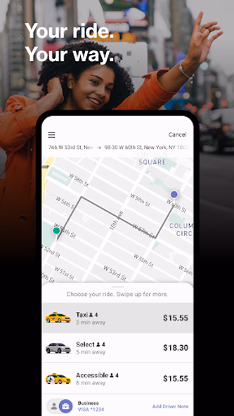 Curb - Request & Pay for Taxis Screenshot 1 - AppWisp.com Curb - Request & Pay for Taxis Screenshot 1 - AppWisp.com