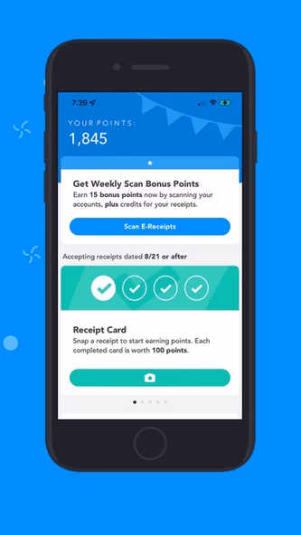 Receipt Pal: Earn Rewards App Screenshot 2 - AppWisp.com Receipt Pal: Earn Rewards App Screenshot 2 - AppWisp.com