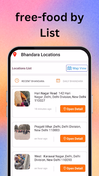 Bhandara: Find free-food Screenshot 4 - AppWisp.com Bhandara: Find free-food Screenshot 4 - AppWisp.com