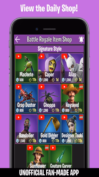Companion for Fortnite Screenshot 1 - AppWisp.com Companion for Fortnite Screenshot 1 - AppWisp.com