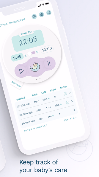 Cubtale Baby Tracker Screenshot 2 - AppWisp.com Cubtale Baby Tracker Screenshot 2 - AppWisp.com
