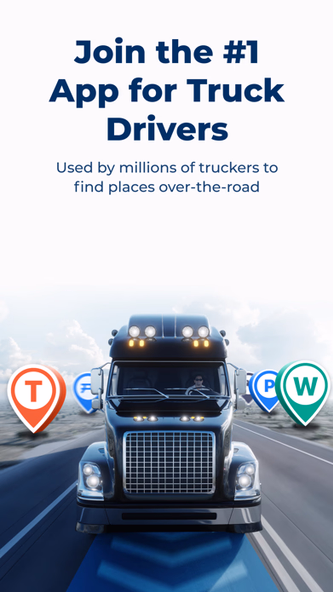 Trucker Path: Truck GPS & Map Screenshot 1 - AppWisp.com Trucker Path: Truck GPS & Map Screenshot 1 - AppWisp.com