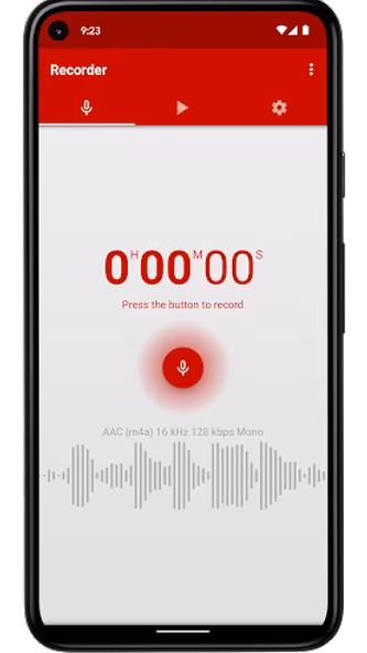 Voice Recorder Pro Screenshot 1 - AppWisp.com Voice Recorder Pro Screenshot 1 - AppWisp.com