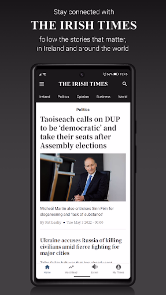 Irish Times News Screenshot 1 - AppWisp.com Irish Times News Screenshot 1 - AppWisp.com