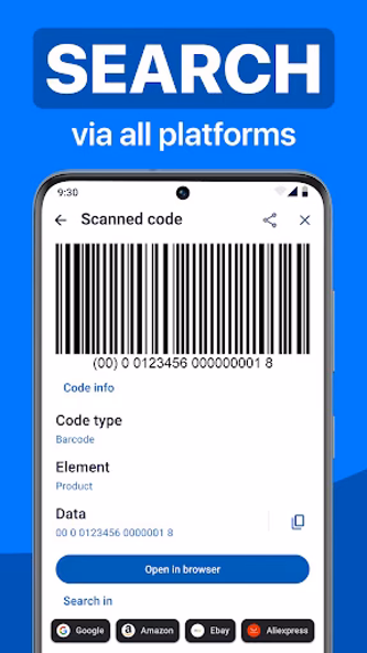 Barcode Scanner Screenshot 3 - AppWisp.com Barcode Scanner Screenshot 3 - AppWisp.com