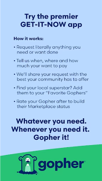 Gopher Request Screenshot 1 - AppWisp.com Gopher Request Screenshot 1 - AppWisp.com