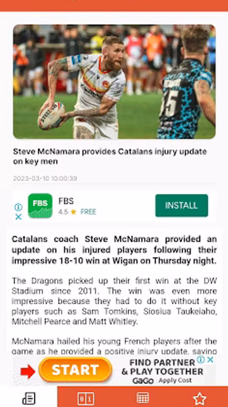Love Rugby League. Screenshot 4 - AppWisp.com Love Rugby League. Screenshot 4 - AppWisp.com