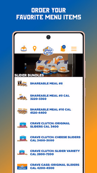 White Castle Online Ordering Screenshot 4 - AppWisp.com White Castle Online Ordering Screenshot 4 - AppWisp.com