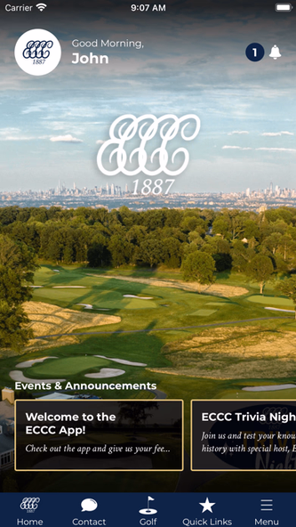 Essex County Country Club Screenshot 1 - AppWisp.com Essex County Country Club Screenshot 1 - AppWisp.com