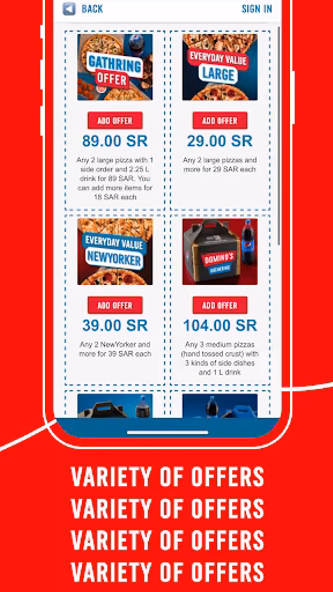 Domino's MENA Screenshot 4 - AppWisp.com Domino's MENA Screenshot 4 - AppWisp.com