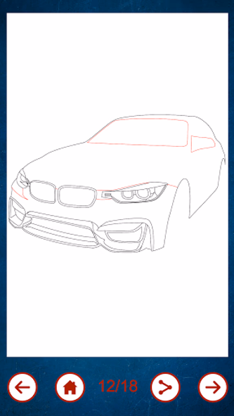 Learn To Draw Cars Screenshot 3 - AppWisp.com Learn To Draw Cars Screenshot 3 - AppWisp.com