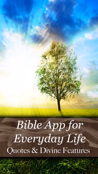 Bible App for Everyday Life - Quotes & Divine Features Screenshot 1 - AppWisp.com Bible App for Everyday Life - Quotes & Divine Features Screenshot 1 - AppWisp.com