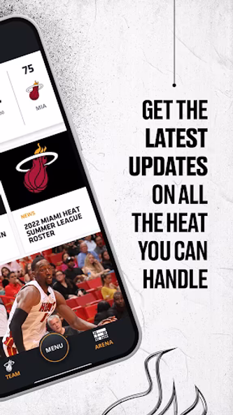 Miami HEAT Mobile Screenshot 2 - AppWisp.com Miami HEAT Mobile Screenshot 2 - AppWisp.com