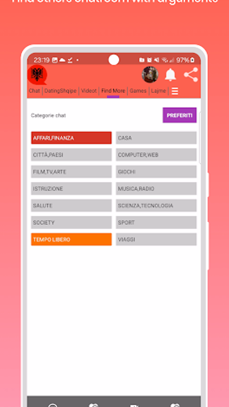 Dating Chat Albanian Screenshot 2 - AppWisp.com Dating Chat Albanian Screenshot 2 - AppWisp.com