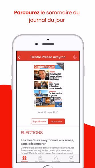 Centre Presse Le Journal Screenshot 2 - AppWisp.com Centre Presse Le Journal Screenshot 2 - AppWisp.com