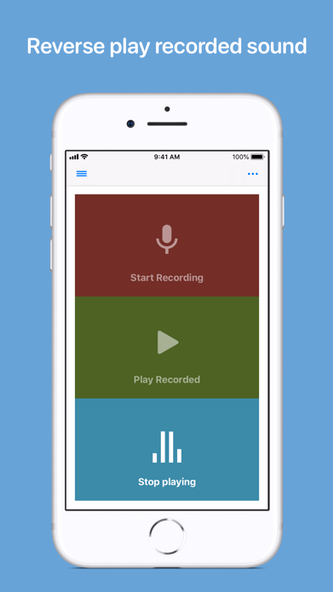 Reverse Audio Screenshot 3 - AppWisp.com Reverse Audio Screenshot 3 - AppWisp.com