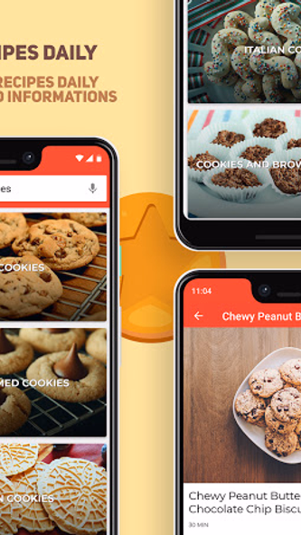 Cookies and Brownies Recipes Screenshot 2 - AppWisp.com Cookies and Brownies Recipes Screenshot 2 - AppWisp.com