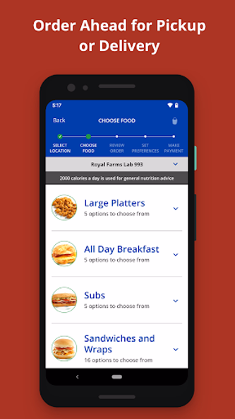 Royal Farms Rewards Screenshot 3 - AppWisp.com Royal Farms Rewards Screenshot 3 - AppWisp.com
