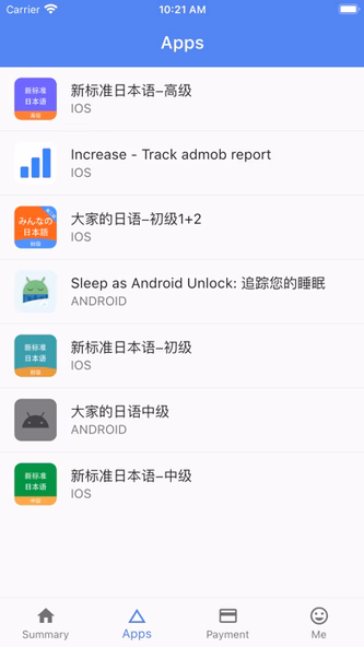 Increase - Track admob report Screenshot 2 - AppWisp.com Increase - Track admob report Screenshot 2 - AppWisp.com