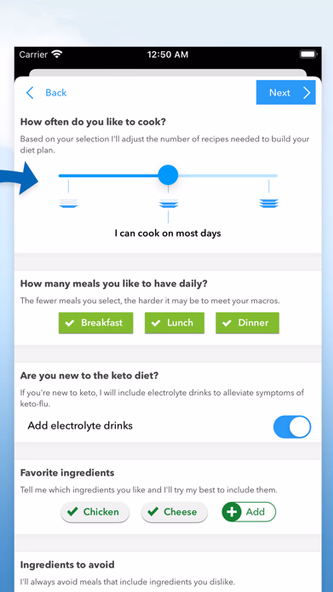 KetoDiet: Fasting & Meal Plans Screenshot 3 - AppWisp.com KetoDiet: Fasting & Meal Plans Screenshot 3 - AppWisp.com
