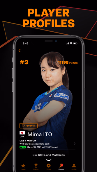 World Table Tennis App Screenshot 3 - AppWisp.com World Table Tennis App Screenshot 3 - AppWisp.com