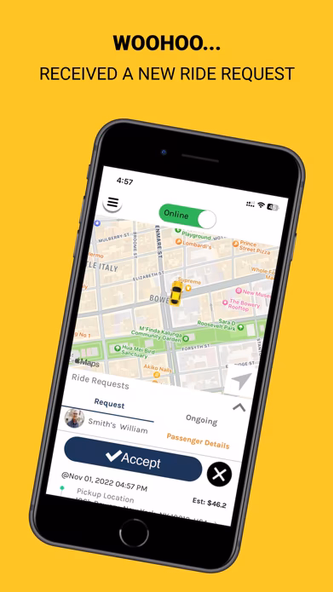 HireMe - Taxi app for Drivers Screenshot 4 - AppWisp.com HireMe - Taxi app for Drivers Screenshot 4 - AppWisp.com