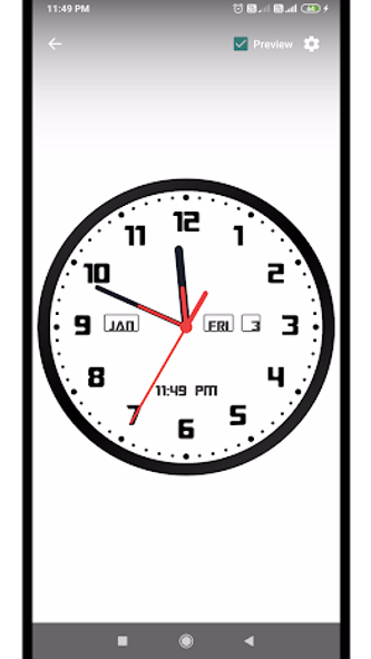 Analog Clock Live Wallpaper Screenshot 3 - AppWisp.com Analog Clock Live Wallpaper Screenshot 3 - AppWisp.com