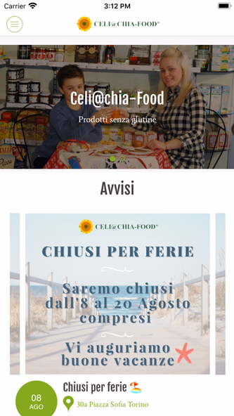 Celiachia Food Screenshot 1 - AppWisp.com Celiachia Food Screenshot 1 - AppWisp.com