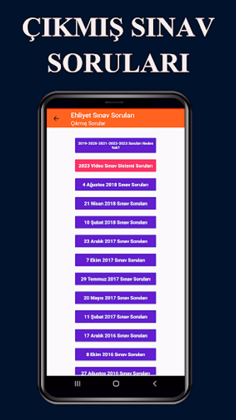 Ehliyet Sınav Soruları 2025 Screenshot 3 - AppWisp.com Ehliyet Sınav Soruları 2025 Screenshot 3 - AppWisp.com
