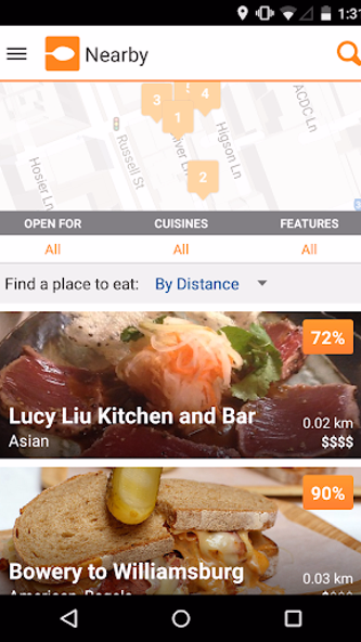 Urbanspoon Restaurant Reviews Screenshot 1 - AppWisp.com Urbanspoon Restaurant Reviews Screenshot 1 - AppWisp.com
