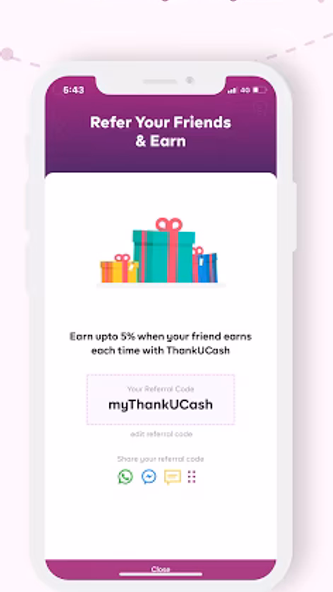ThankUCash Screenshot 4 - AppWisp.com ThankUCash Screenshot 4 - AppWisp.com